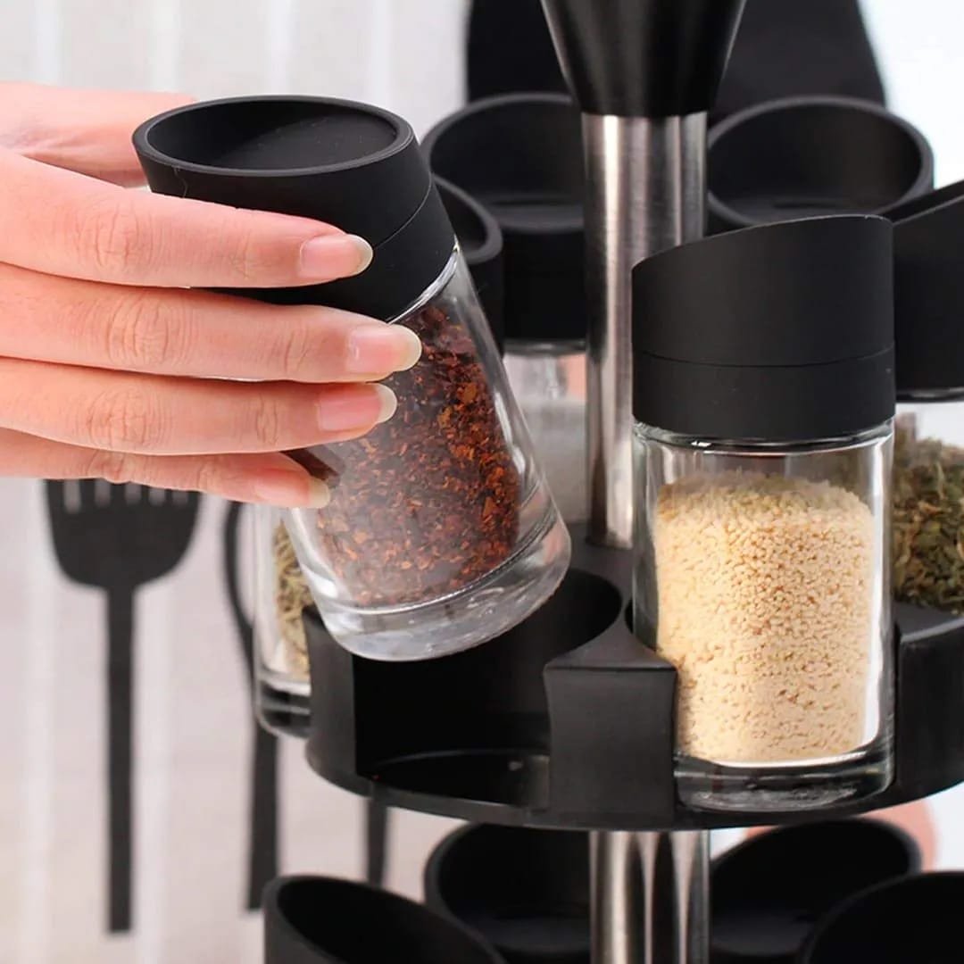 Spice Rack 12 Pcs Rotating