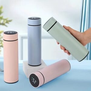LED Touch Screen Temperature Gauge Water Bottle