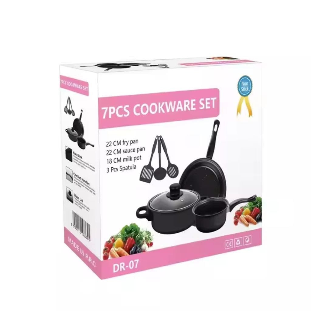 7-Piece Non-Stick Cookware Set
