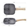 non-stick breakfast pan for eggs and pancakes