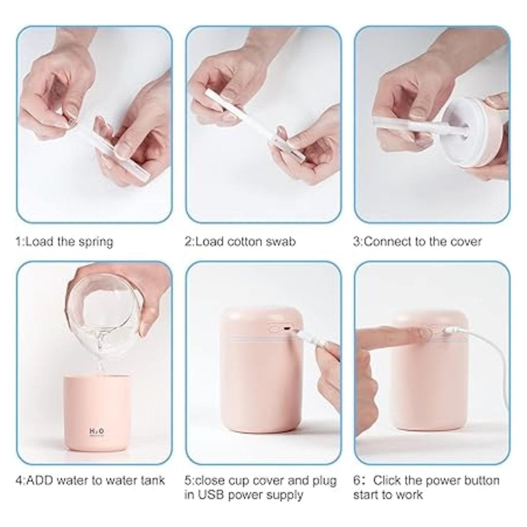 aroma diffuser with LED lights